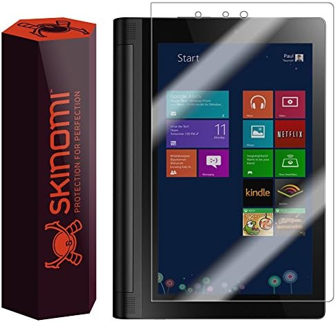 Skinomi képernyővédő fólia Kompatibilis a Lenovo Yoga Tablet 2 8 inch (Windows) Tiszta TechSkin TPU Anti-Buborék HD Film
