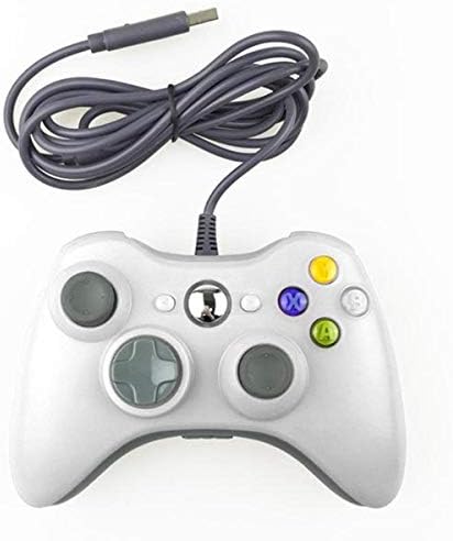 Gamepad Játékvezérlő a Microsoft Xbox 360 Slim USA (Fehér)