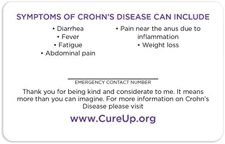 Én crohn-Betegség Segítséget Kártya 3 db