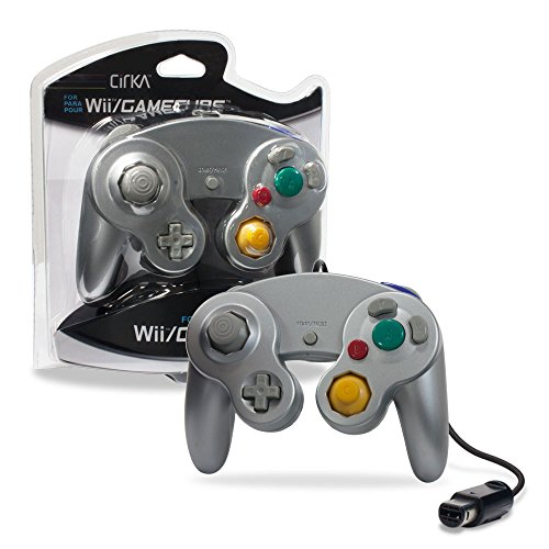 CirKa Vezetékes Vezérlő GameCube/ Wii-t (Ezüst)