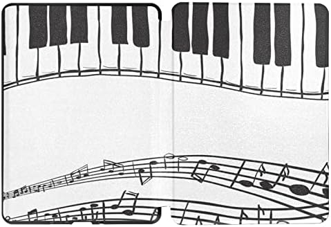 Ebook Olvasó Kiterjed Kompatibilis 6.8 Kindle Paperwhite 11 Generációs Absztrakt Zongora Zene Megjegyzés: Fekete Esetekben