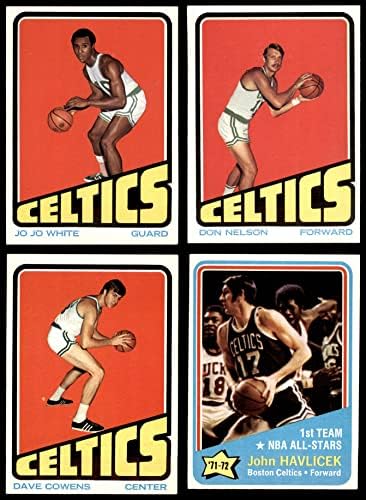 1972-73 Topps Boston Celtics Csapatát Meghatározott Boston Celtics (Set) NM Celtics