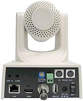 PTZOptics Élő Közvetítés Kamera - 1080P Beltéri PTZ Kamerák SDI, HDMI IP Control + PoE (30X-SDI, Fehér)