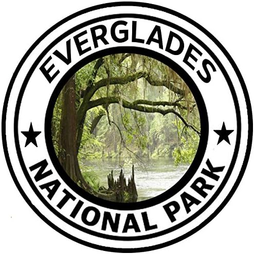 Rogue River Taktikai Everglades Nemzeti Park Matrica 5 Kerek Autó Auto Matrica Floridai