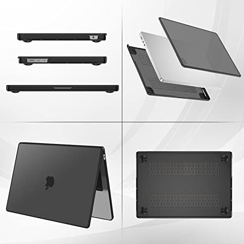 ProCase a MacBook Air 13.6 Hüvelyk 2022 Kiadás A2681 M2, Matt Matt Áttetsző Kemény Héj Esetben Ütésálló védőburkolat a 13.6