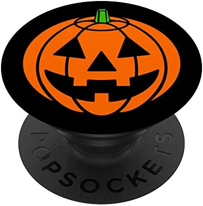 Kísérteties Retro Töklámpás Aranyos Halloween Tök Vintage PopSockets Cserélhető PopGrip