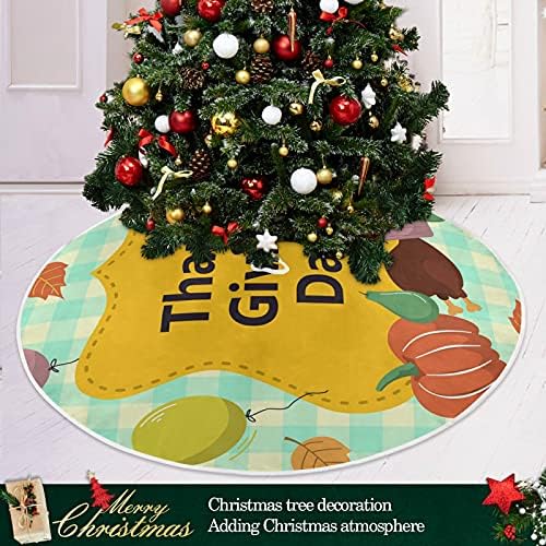 Hálaadási Pulykát Sütemény Sütőtök karácsonyfa Szoknya 36inch/48inch lakberendezés karácsonyfa Szoknya Szőnyeg Karácsonyi