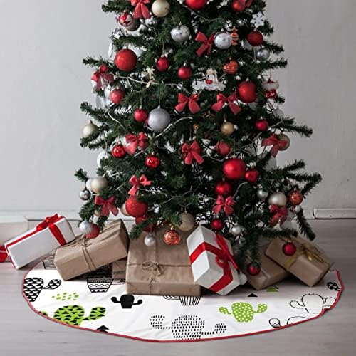 Aranyos Kaktusz Karácsonyfa Szoknya Csipke Karácsonyi Díszek, Karácsonyfa Mat Ünnepi Dekoráció